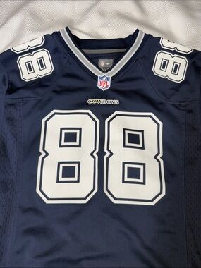 NFL Dallas Cowboys Navy and White #88 Jersey - XL (Youth)